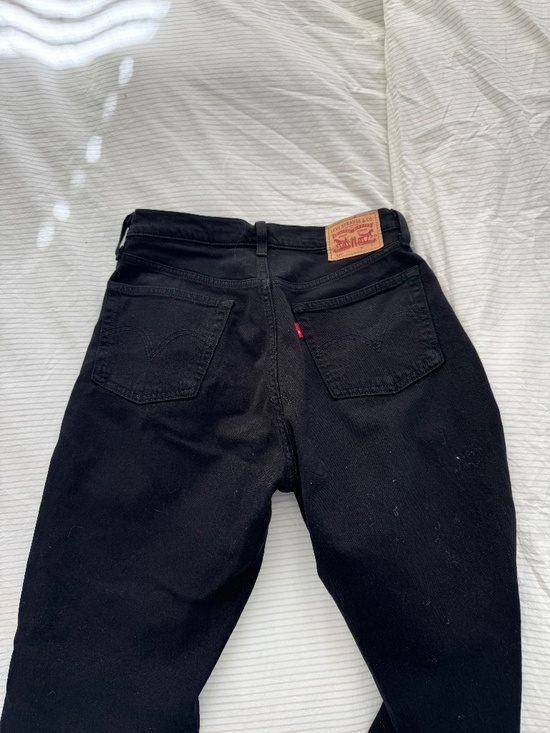 Levi's Denim - Black Levi Jeans - 501's - Worn Once Size 27 L30
